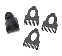 vhbw set di attacchi compatibile con Philips serie RQ10 RQ1090, RQ1095 rasoio elettrico - 4 pezzi, kit con pettine da 3mm / 5mm / 7mm