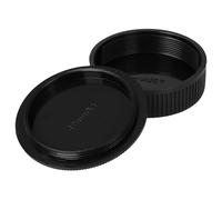 vhbw set di copriobiettivi compatibile con Edixa fotocamera - Tappo posteriore e per corpo macchina, nero