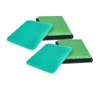 vhbw Set di filtri Compatibile con Honda HRU197D, HRU197K1, HRU197M1, HRU19D, HRU19D1 scarificatore, tagliaerba - 2X Filtro dell'Aria, 2X Pre-Filtro