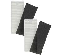 vhbw Set di filtri compatibile con Rowenta X-plorer serie 50 aspiratore - 4x filtro di ricambio (filtro, filtro in spugna)