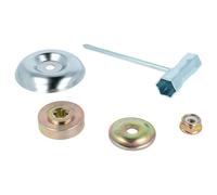 vhbw Set di fissaggio 5 pz. per spazzola diserbante compatibile con AL-KO BC301 decespugliatori, tagliabordi, attrezzi da giardino