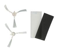 vhbw Set di manutenzione da 4 pezzi compatibile con Rowenta X-plorer Serie 40 Total Care Connect RR7275 robot aspiratore