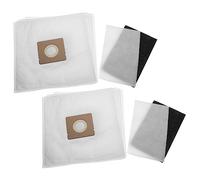 vhbw set di sacchetti (microfibra) + filtro da 12 pzz. compatibile con Rowenta RO17674A/4Q0, RO1767R1/4Q0, RO176701/4Q0 aspirapolvere