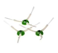 Set Di Spazzole 3 X Spazzola Laterale Rotonda Compatibile Con Irobot Roomba E5, E6, E7, I7, I7 Plus, I7+ Robot Aspirapolvere - Bianco / verde