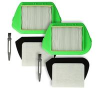 vhbw set filtri/spazzola (8 pzz.) compatibile con Rowenta RO532601/4Q0, RO532601, RO5326, City-Space Cyclonic, Compacteo Ergo Cyclonic aspirapolvere