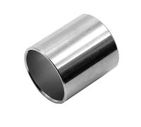 vhbw slide bottleneck 28mm acciaio inossidabile compatibile con chitarra - tenuta salda, robusta lavorazione