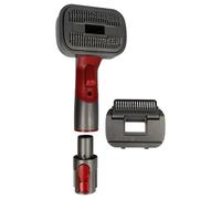 vhbw Spazzola 3-in-1 per peli di animali compatibile con Dyson V8 Absolute Extra (vecchio modello) - autopulente, adattatore incl.