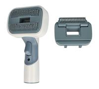 vhbw Spazzola 2-in-1 per peli di animali per - per 32mm connettore, autopulente