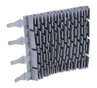 vhbw Spazzola Compatibile con Zodiac RT 3200 Robot aspiratore per Piscina - in Gomma, 24,7 x 18 x 2,8 cm