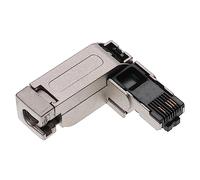 vhbw spina RJ45 sostituisce Siemens Profinet 6GK1901-1BB10-2AA0 per cavo Ethernet FC - Connettore, metallo, angolato