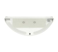 vhbw Supporto Base di Montaggio Compatibile con Xiaomi Roborock S6 Robot aspirapolvere - Coperchio Inferiore, Trasparente
