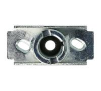 vhbw Supporto lama compatibile con Brast BRB-RM 18141eco, BRB-RM 18196, BRB-RM 18140-B&S, BRB-RM 18141 tosaerba - 10 x 5 x 4,5 cm argento