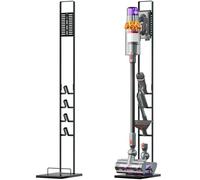 vhbw supporto verticale, stander compatibile con Bosch BBS1114, BSS821VNE4, BSS8224 aspirapolvere senza fili - grigio scuro