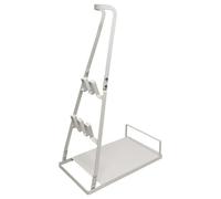 vhbw supporto verticale, stander compatibile con Rowenta X-Force Flex 14.60 Animal RH9958 aspirapolvere senza fili - bianco
