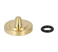 vhbw tasto di scatto compatibile con Leica M-A, M-E, M1, M2, M3, M6, M7, M8, M9, M9-P fotocamera - Pulsante ergonomico, metallo, dorato