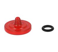 vhbw tasto di scatto compatibile con Olympus OM-1 fotocamera - Pulsante ergonomico, metallo, rosso