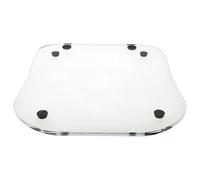 vhbw Tavola di scorrimento compatibile con Silvercrest Monsieur Cuisine Connect, SKMP, SKMW robot da cucina - vetro acrilico, 34,2 x 29 cm