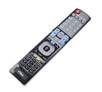 vhbw telecomando multifunzione compatibile con LG 47LM670S, 47LM760, 47LM8600, 47LM860V home theatre televisore DVD Hi-Fi