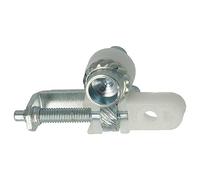 vhbw Tendicatena compatibile con Stihl MS 170, 017, 018, 021, 023, 025, 019 motosega - laterale, plastica/ferro, 27 g bianco/argento