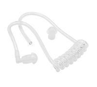 vhbw tubo acustico per security 2x olive auricolari, trasparente per headset, radio - discreto, ottima tenuta