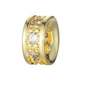 VHEOKG 3 pezzi/lotto pavé di zirconi cubici fiore cuore distanziatore perline all'ingrosso fai da te gioielli braccialetto di perline creazione ciondoli donne risultati-VF429-2x3