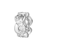 VHEOKG 3 pezzi/lotto pavé di zirconi cubici fiore cuore distanziatore perline all'ingrosso fai da te gioielli braccialetto di perline creazione di ciondoli da donna risultati-VF430-1x3