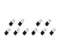 Vheolk 10X Adattatore per Lettore di Schede di Memoria Mini USB 3.0 in Alluminio per Scheda Micro-SD/Adattatore per Lettore di Schede TF Pc Computer Laptop