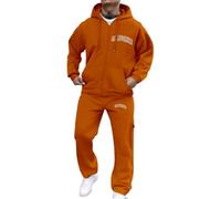 Vhersily 2025 Completi da Uomo Sportivi Zip con Cappuccio Autunno E Inverno Tuta 2 Pezzi Giacca Pantalone Leggera Tute Ginnastica Maniche Lunghe Completo Tennis per Fitness Jogging, Costumi di Coppia