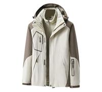 Vhersily 2025 Giacca Softshell da Donna con Cappuccio Giubbino Antivento Leggero Zipper Jacket Giacche Pioggia Sottile con Dettagli Catarifrangenti Antipioggia Corsa per Campeggio, Comodo da Pulire