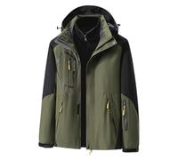 Vhersily 2025 Giacca Softshell da Donna con Cappuccio Giubbino Antivento Leggero Zipper Jacket Giacche Pioggia Sottile con Dettagli Catarifrangenti Antipioggia Corsa per Campeggio, Comodo da Pulire