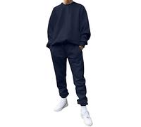 Vhersily 2025 Set di Tuta da Uomo Sportiva Jogging A Maniche Lunghe Pantaloni Sportivi per Il Tempo Libero Felpa e Pantalone Ginnastica Activewear, Completo Tennis, per Indossare Nuovo Semestre