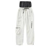 Vhersily 2025 Snowboard Impermeabile Pantaloni da Uomo Isolati Bretelle da Sci Pantaloni da Neve Donna Leggings Scozzesi Casual Pantalone da Lavoro Elastici Attrezzatura da Trekking per Arrampicata