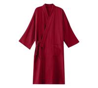Vhersily 2025 Vestaglia da Donna e da Uomo in Cotone a Nido d'Ape Leggero Unisex, per Autunno e Inverno, Giaccone Invernale Trench Coat Outwear, Costumi di Coppia, per Indossare Nuovo Semestre