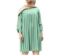 Vhersily 2026 Abbigliamento da Preghiera da Donna Maniche Lunghe Islamiche Abito Musulmano Abaya Dubai Full Cover Islam Robe Confortevole Vestiti Ramadan Musulmani Dubai Loungewear Nightwear