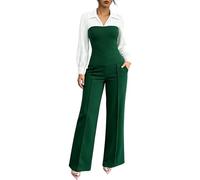 Vhersily 2026 Vestito Cerimonia Donna Due Pezzi Eleganti Slim Fit Tailleur da Lavoro Casual Oversize Complete Ufficio Giacche e Pantalone Completo da Cerimonia Comoda per Matrimoni e Feste