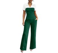Vhersily 2026 Vestito Cerimonia Donna Due Pezzi Eleganti Slim Fit Tailleur da Lavoro Casual Oversize Complete Ufficio Giacche e Pantalone Completo da Cerimonia Comoda per Matrimoni e Feste