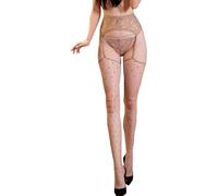 Vhersily Calze Autoreggenti Donna Sexy, con Pizzo Cinturino Antiscivolo, Elasticizzato Rete Alte alla, Traspirante, Asciugatura Rapid, per Luna di Miele, Matrimoni, Anniversari o San Valentino