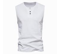 Vhersily Canotta Compressione Uomo Running Sportiva Tank Top Cotone Palestra Traspirante Elasticizzato Canottiere per attività Aperto Maglietta Senza Maniche Stagionale Comoda Asciugatura Rapida