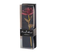 Vhersily Cyber of Monday Bella e La Bestia Rosa Eterna,Regali, Rosa Stabilizzata in Cupola di Vetro con Base Pino con LED Light, Kit di Rose, Decorazioni,Regali per Donne,Mamma,Fidanzata
