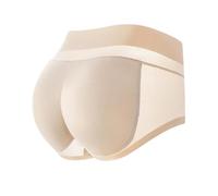 Vhersily Donna Mutande Imbottite Boxer Push Up Glutei, Butt Lifter Enhancer, Mutandine Senza Cuciture Slip Vita Alta Pantaloncini Hip Modellanti da Contenitiva Traspiranti Intimo Shapewear