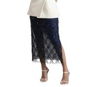 Vhersily Gonna Lunga Da Donna 2026 Con Frange Estive A Vita Alta Elasticizzata Trasparenti Sexy Da Damigella D'Onore A Linea Vestito Primavera Abiti Da Sposa Principessa Vestiti per Festa