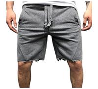 Vhersily Pantaloncini Estivi da Uomo in Cotone Elasticizzato Grandi Dimensioni Leggeri Bermuda Corti Pantaloni Chino in Tessuto Sportivi vestibilità Rilassata per Escursionisti Campeggio Funzionali