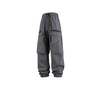 Vhersily Pantaloni da Trekking da Uomo 2026 Pantaloni Cargo da Combattimento Multi Tasche con Coulisse in Vita Regolabile Strada Streetwear Hip Hop Pantalone da Skate Gamba Larga Tuta Ginnastica
