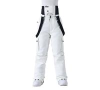 Vhersily Pantaloni Sci Uomo Pantaloni Invernale Impermeabile Tuta Montagna Pantalone Elasticizzati Curvy Salopette Snowboard da Neve Termici Spessi, Ad Asciugatura Rapida Attrezzatura da Trekking