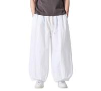 Vhersily Pantaloni Tai Chi Comodo Pantaloni da Allenamento da Uomo e da Donna Kung Fu Uniforme per Arti Marziali Qigong Wing Chun Shaolin Gamba Larga per Il Tuo Esercizio di Tai Chi