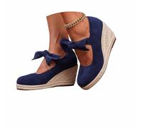 Vhersily Sandali Da Donna Espadrilles Con Plateau Wedges Sandali Con Zeppa Chiusa Boho Zeppa Estiva Scarpe Estive Da Donna Scarpe Da Ballo Chiuse Matrimonio Da Viaggio Sexydonna Hot Leggero