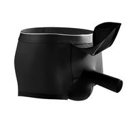 Vhersily Uomo Boxer Intimo Sexy Custodia Lunga per Pene Boxers Mutande Hombre Elefante Rigonfiamento Mutandine, Mutandine Erotiche, per San Valentino, Perizoma Set Senza Foglietti Graffianti