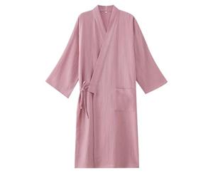 Vhersily Vestaglia da Donna e da Uomo in Cotone a Nido d'Ape Leggero Unisex, Perfetta per Autunno e Inverno, Giaccone Invernale Trench Coat Outwear, Costumi di Coppia, per Indossare Nuovo Semestre