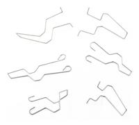 VHEUHZ 6x Morsetto a Molla di Fissaggio della Lampadina per Faro Anabbagliante in Acciaio per H1 H3 H4 H7 6428257 6428019 1428317 90541140 93190321 5ZHSFULLKIT