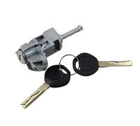 VHEUHZ cilindro serratura della porta Guidatore Sinistro con 2 chiavi compatibile con BMW E46 325Ci 325i 325xi 330Ci 330i 330xi M3 51217019975 anteriore sinistro